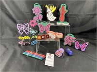 Craft Stamps, Sponge Decorations & Fabric Markers