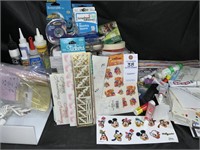 SCRAPBOOKING REMOVABLE TAPE, STICKERS, GLUE &
