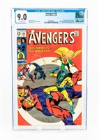 Comic The Avengers #59 CGC Graded 9.0