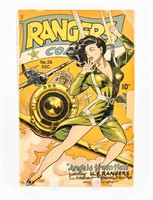 Comic Rangers Comics #26 10 Cent Cover Rare!
