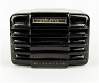 Vintage Silvertone Plastic Case Tube Radio