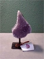 Amethyst Chuck on Stand