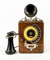 Antique Strowger Automatic Electric Wall Phone