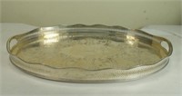 Cheltenham & Co. silver on copper tray
