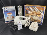 Hand Mixer, Kitchen Scale, Baking Tubes & More