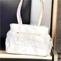 1980s Jordan Accessories White Patch Handbag