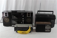 VTG Emerson Boom Box, GE, & Panasonic Radios