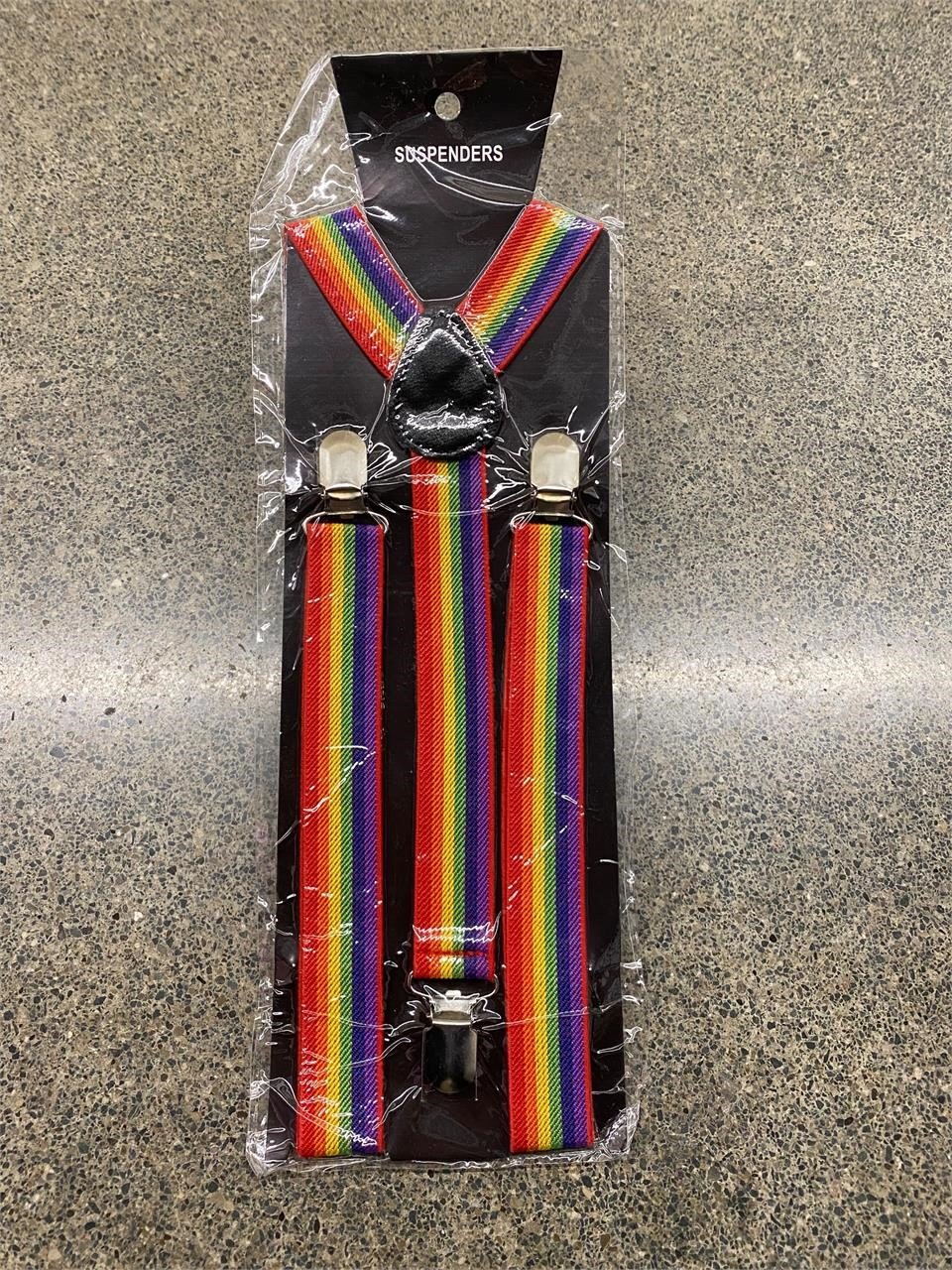 Rainbow suspenders New