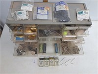 Fishing Tackle Components and Storage Container