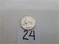 1964P Silver Quarter