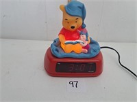 Winnie the Pooh Alarm Clock & Night Light