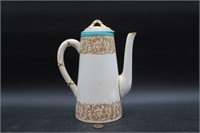 Antique 1887 Royal Worcester Porcelain Tea Pot