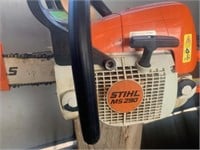 Stihl MS 290 Chainsaw, 20” Bar, Runs,