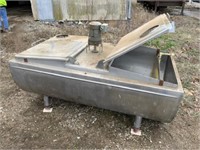 STAINLESS STEEL TANK W/ MIXING PADDLE