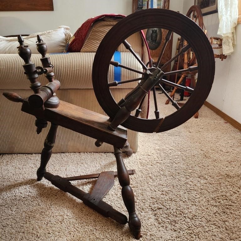 Antique Spinning Wheel