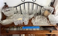 Large Lot of Crystal & Glass Pieces