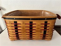 Large Longaberger Handmade Basket