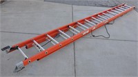 Nice, Keller 32' fiberglass extension ladder