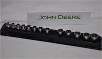 John Deere metric 3/8", 12-pt sockets