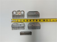 5 Combs - Metal or Aluminum?