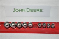 John Deere 3/8" SAE, 12-pt sockets