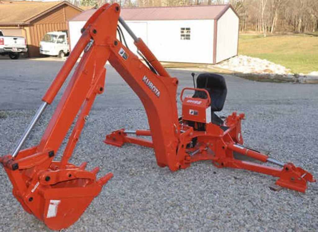 Unused, Kubota BH92 mounted backhoe attachment