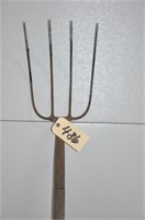 Antique 4-prong pitch fork