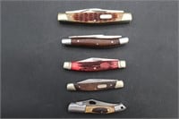 5 Buck, Winchester, Schrade Pocket Knives