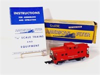 American Flyer Reading 630 Illuminated Caboose, S