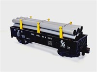 911 American Flyer C & O Gondola w/ Pipes, S Gauge