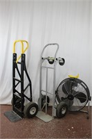 Harper & Milwaukee Hand Trucks & Media Floor Fan