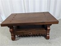 Solid Wood "Antik" Coffee Table