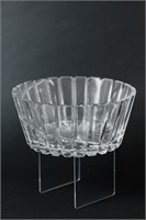 Geometric Crystal Glass Bowl