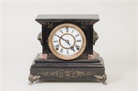 Antique Gilded Mantel Clock