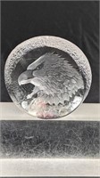 "Mats Jonasson" Sweden Glass Eagle