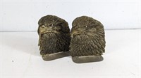 Pair Of "Metzke" Eagle Head Bookends