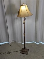 Brown/Tan Floor Lamp