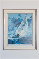 Wayland Moore - Limited Edition Serigraph -Sailing