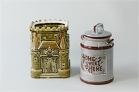 Enchanted Castle & Home Sweet Home Cookie Jars