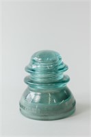 Vintage Aqua Glass Insulator