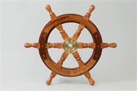 Nautical Steering Wheel Decor
