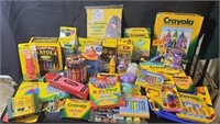 Crayola crayons,  chalk and other Collectables