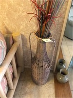 Wicker vase #10