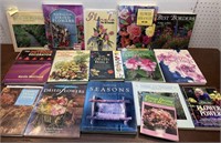 Books on flowers - drying, arranging, decor and