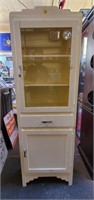 Vintage Art Deco White Cabinet