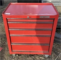 (X) Craftsman 5 Drawer Rolling Tool Chest
