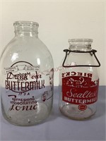 1 Gallon & Half Gallon Clear Glass Jars