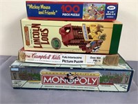 Vintage Puzzles, Toys, and Lincoln Logs