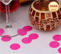 PMLAND Gift Wrapping Paper Table Confetti Circles