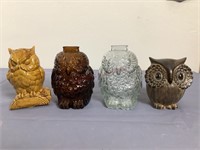 Owl Shaped Coin Banks